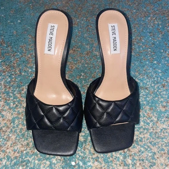 Steve Madden Signify Black Heels - Picture 3 of 4